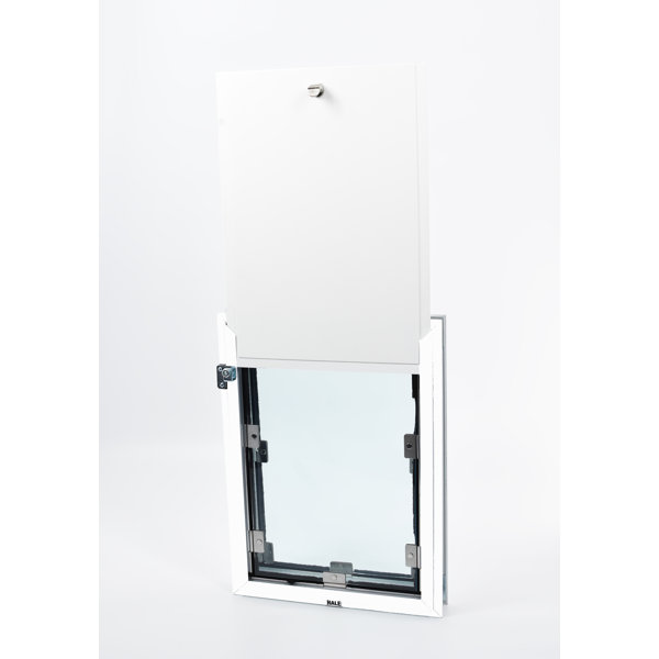 Hale Pet Door Metal Door Mount Pet Door for Dog and Cat & Reviews